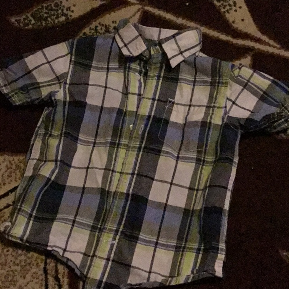 Plaid button up